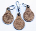 Natural-leather-keychains